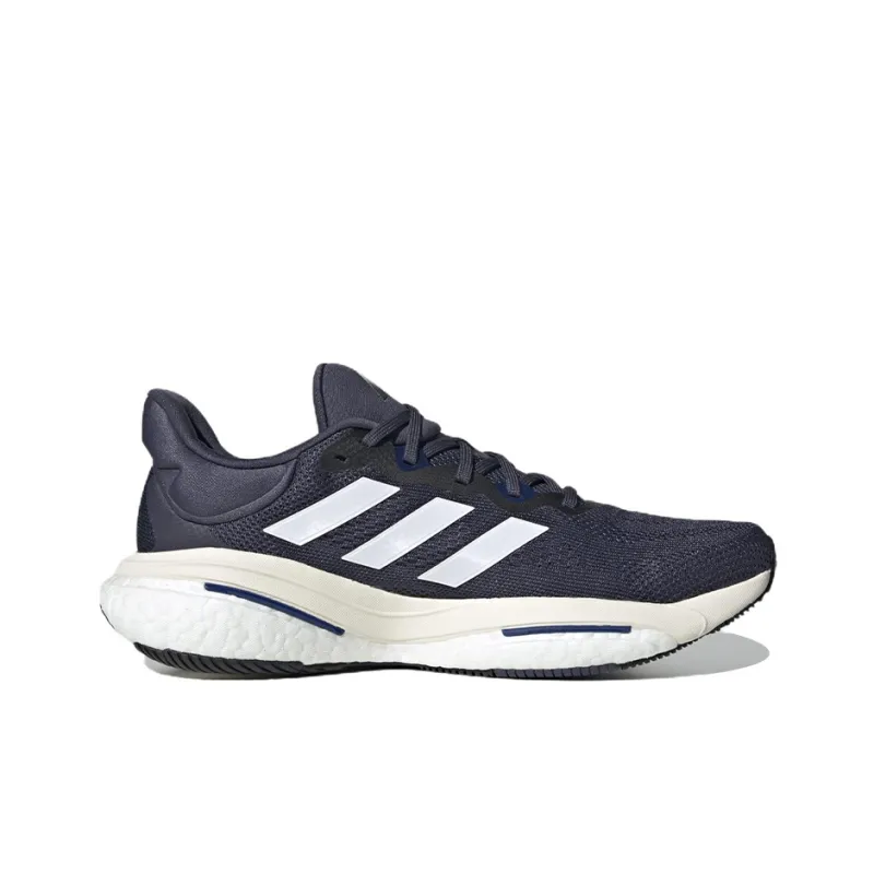 Adidas Solar Glide 6 Lightweight Slip Resistant Rebound Low Top Running Shoes Blue-1