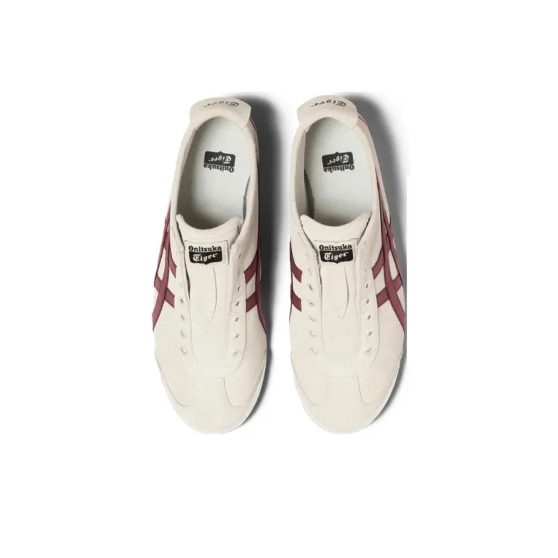 Onitsuka Tiger Mexico 66 Slip On Birch/Dark Cherry-3
