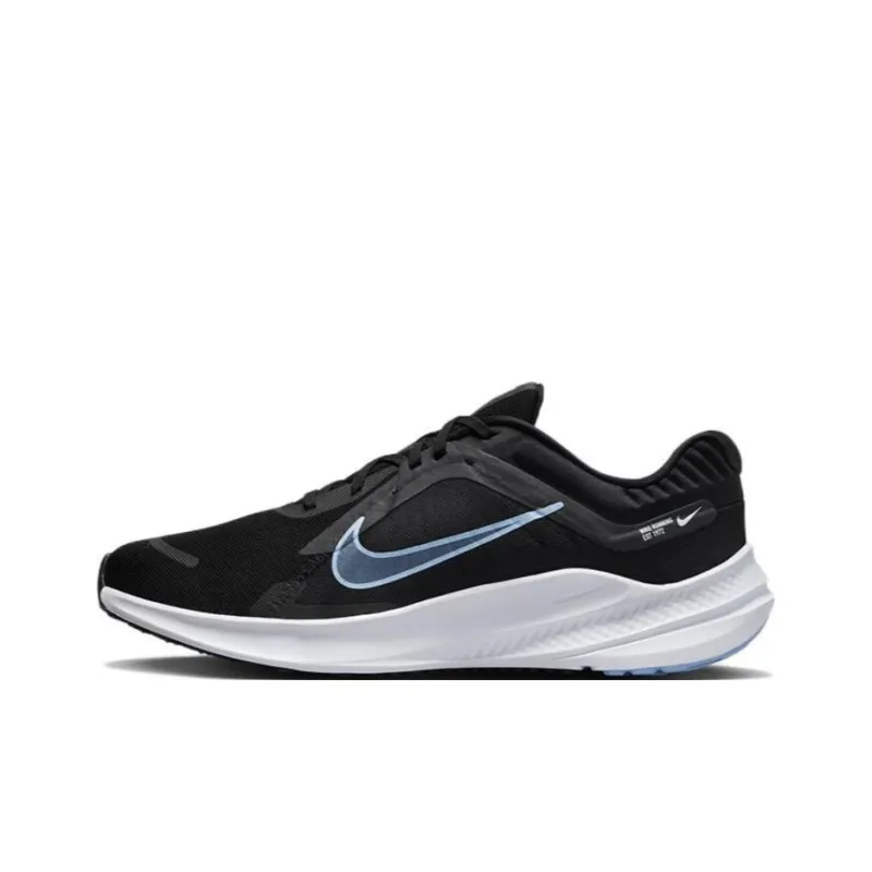 Nike Quest 5 Black White Cobalt Bliss-0