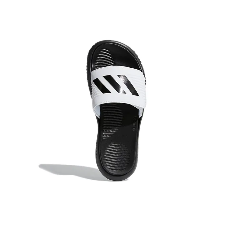 Adidas Alphabounce Slide 'White Black'-4
