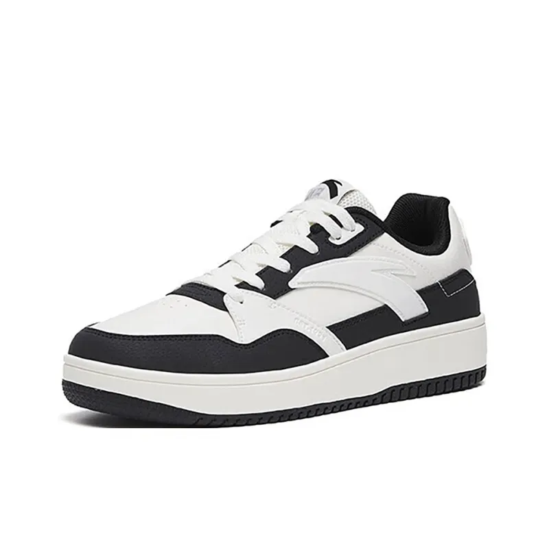 Anta 982GZ Low Top Skateboard Shoes Men's White Black-2