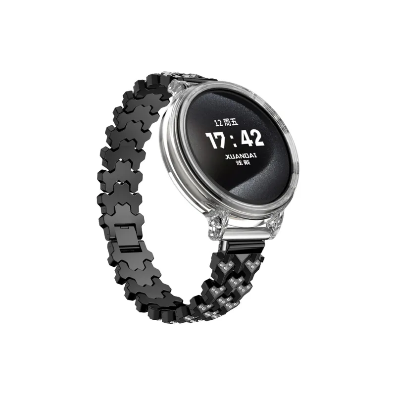 Yu Qing Compatibility Vivo Watch/iQOO Watch GT/3/2/1 Smart Wristband Vivo Compatibility Watch Band 150mm Alloy-16
