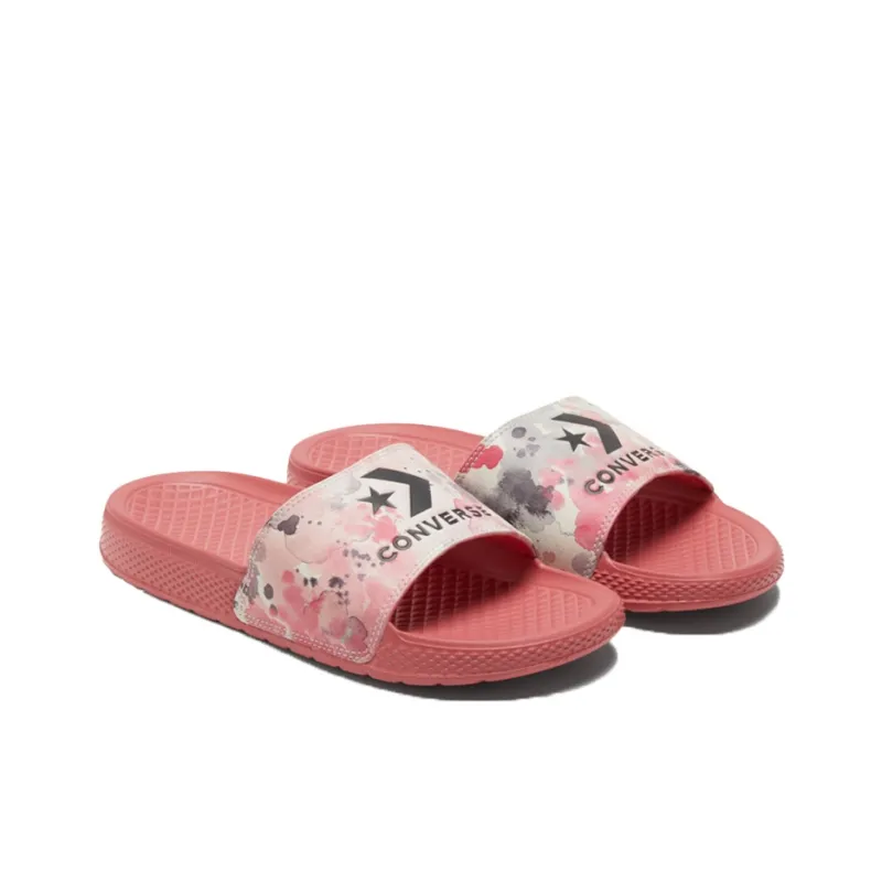 Converse Chuck Taylor All Star Slide Slippers Pink/White Women's-2