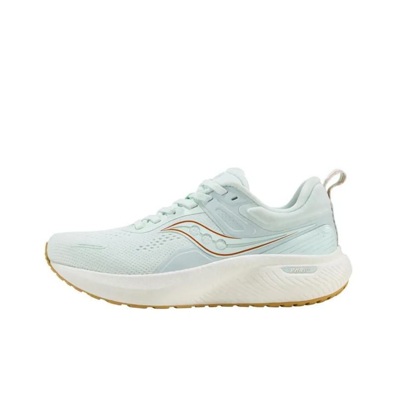 Saucony Surge 2 Anti Slip Wear Resistant Low Top Casual Running Shoes Unisex Green White-0