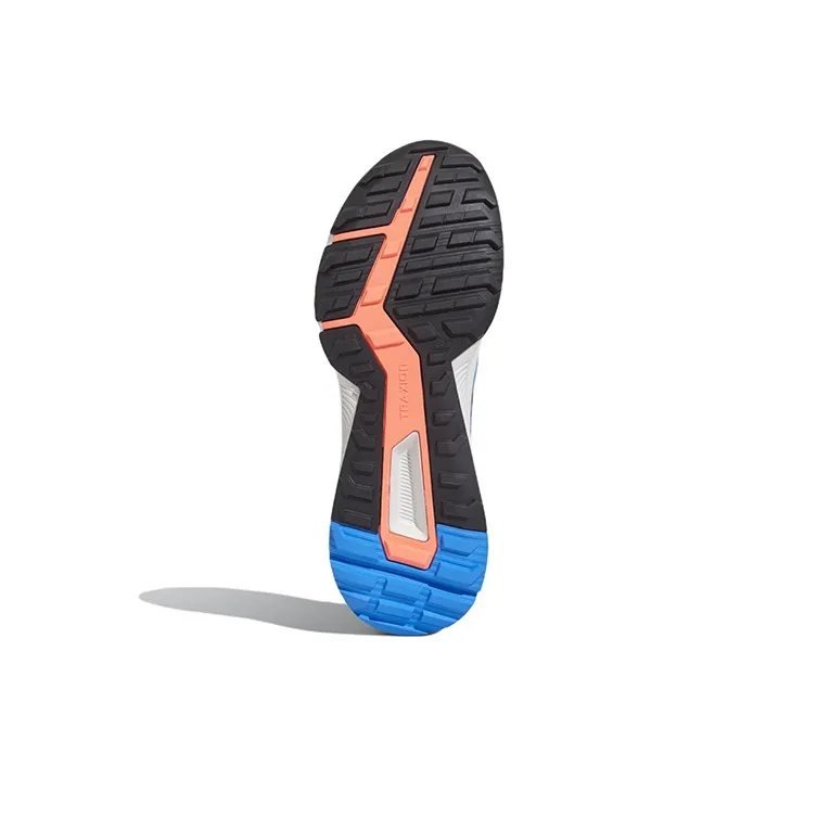 Adidas Terrex Soulstride Wear-resistant And Lightweight Low-Top Running Shoes Men's Blue White-5