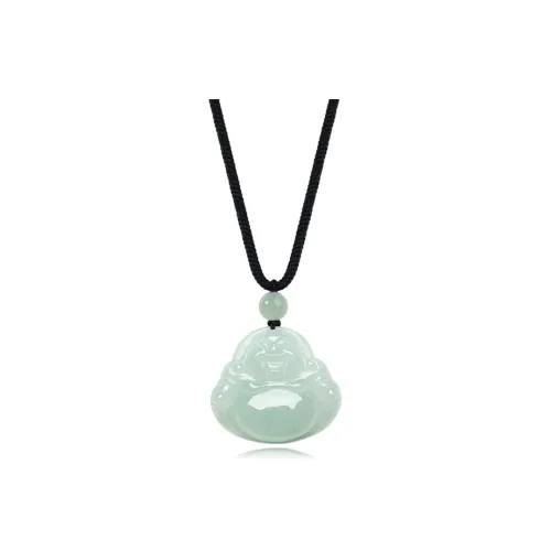 KING TAI SANG Jadeite Necklaces Unisex