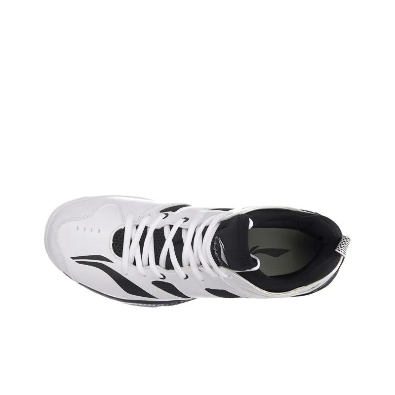 LiNing Cloud Motion Slip Resistant Lightweight Abrasion Resistant Low Top Badminton Shoes Men's White-2