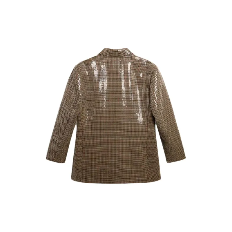 Golden Goose Single Breasted Squinned Jacket-1