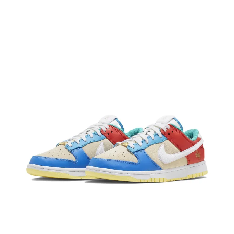 Nike Dunk Low Retro Prm Year Of The Rabbit Blue Orange Cream-2