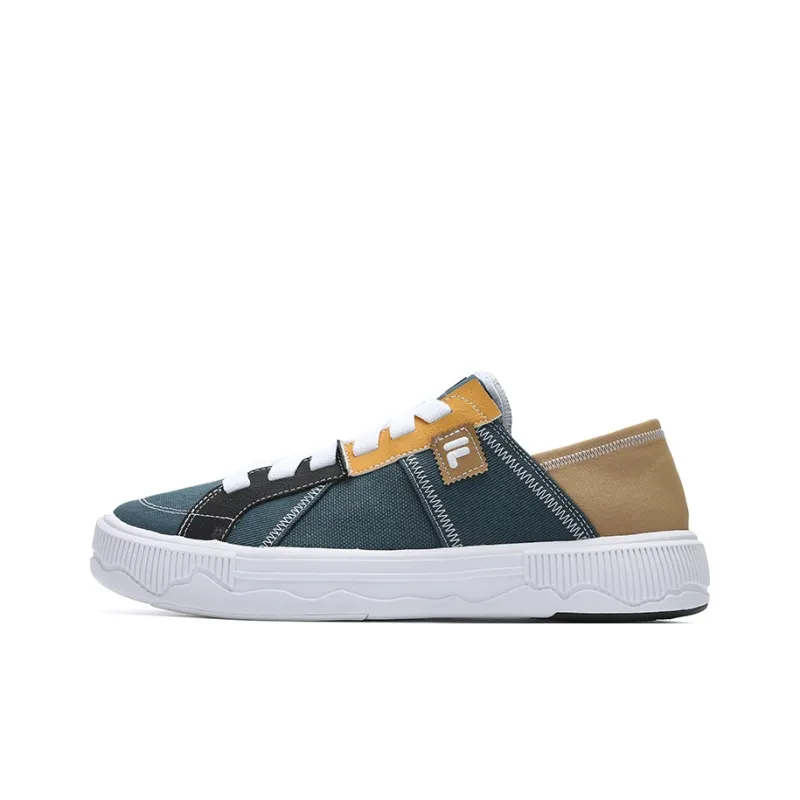 FILA FUSION POP 3 SE Anti-Slip Wear-Resistant Low-Top Skateboard Shoes Men's Jasper-0