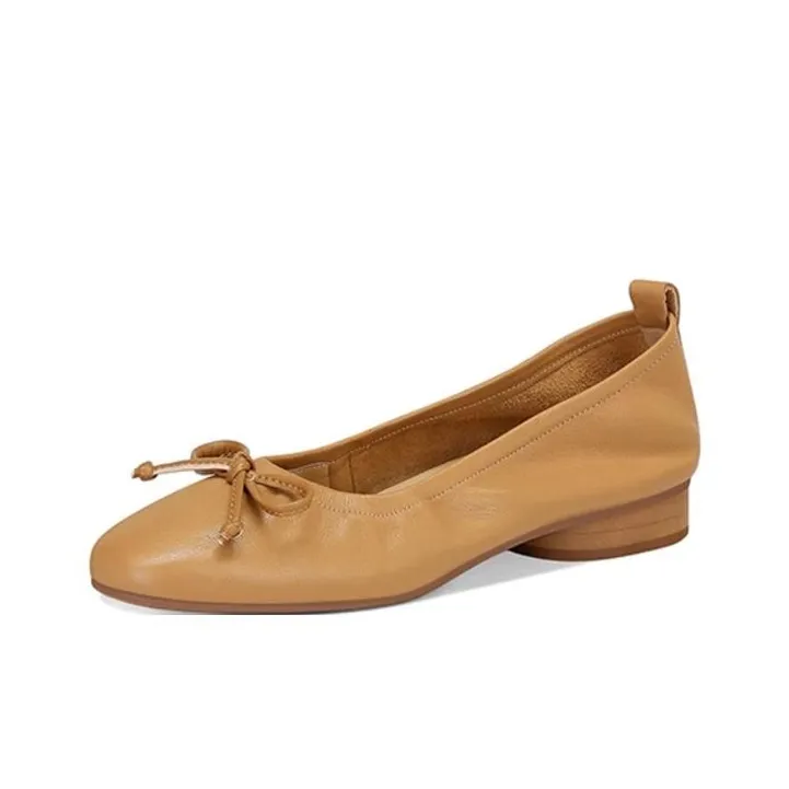 JESSICA SOPHIA Grandma Shoes Casual Single Shoes 2cm Women's Black-2