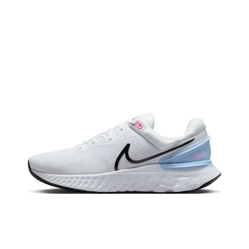 Nike React Miler 3 Running Shoes Men Low-Top White