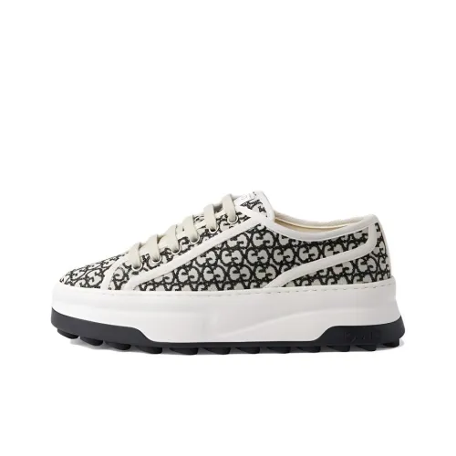 GUCCI Women's GG Sneaker 'Ivory Black'