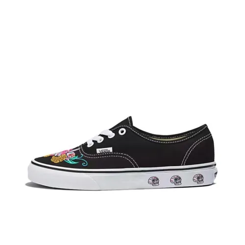 Vans Authentic Dia De Los Muertos 'Black'