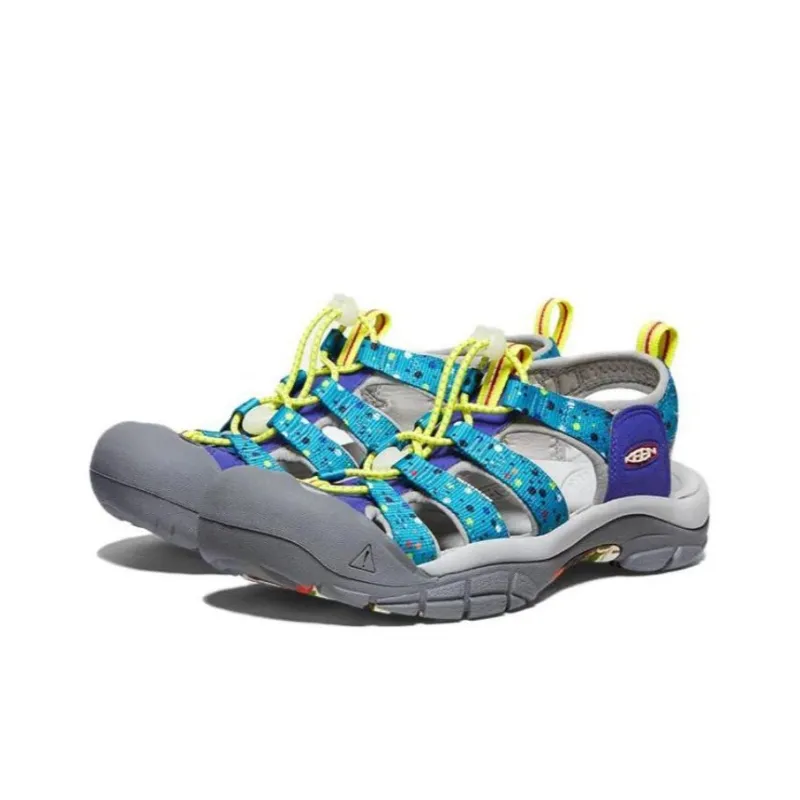 FUJI ROCK x KEEN Newport Retro Beach Sandals Men's Blue-1