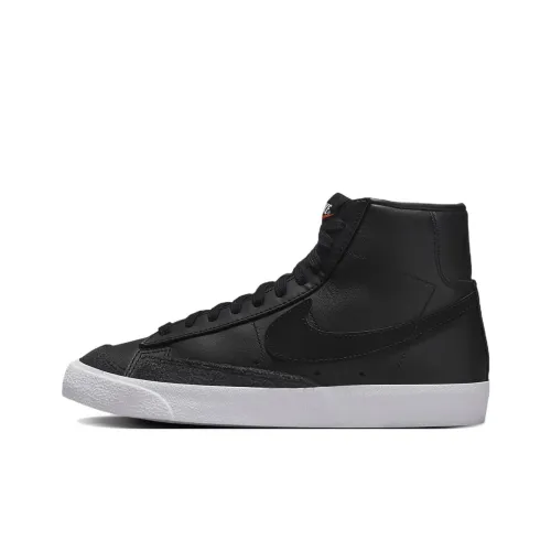 Nike Blazer Mid 77 Vintage Black White Women's