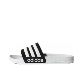 Adilette Adidas Shower Slide 'White Black'