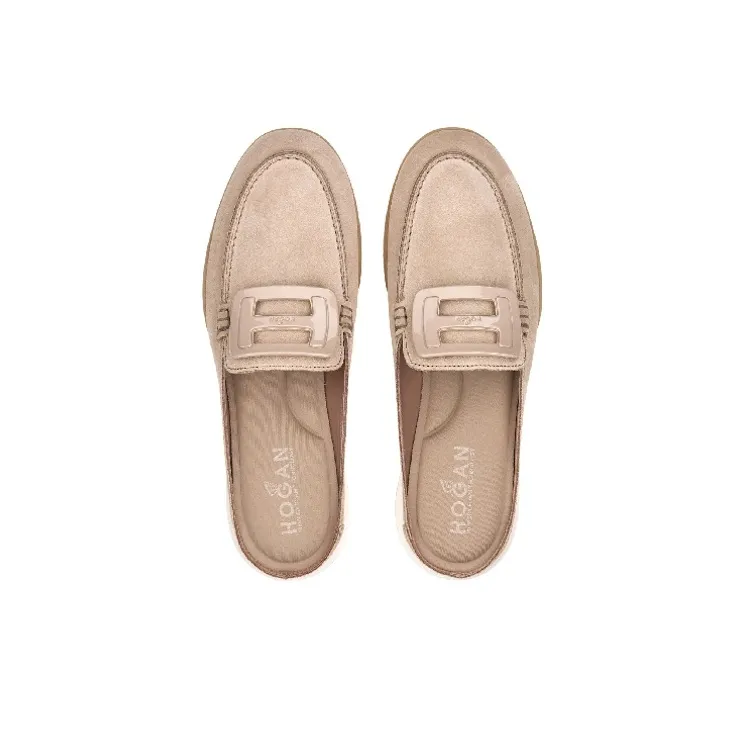 HOGAN Olympia Closed Toe Slippers Women's-3
