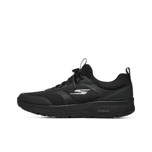 Skechers Go Run Consistent Running Shoes Men Low-Top All Black