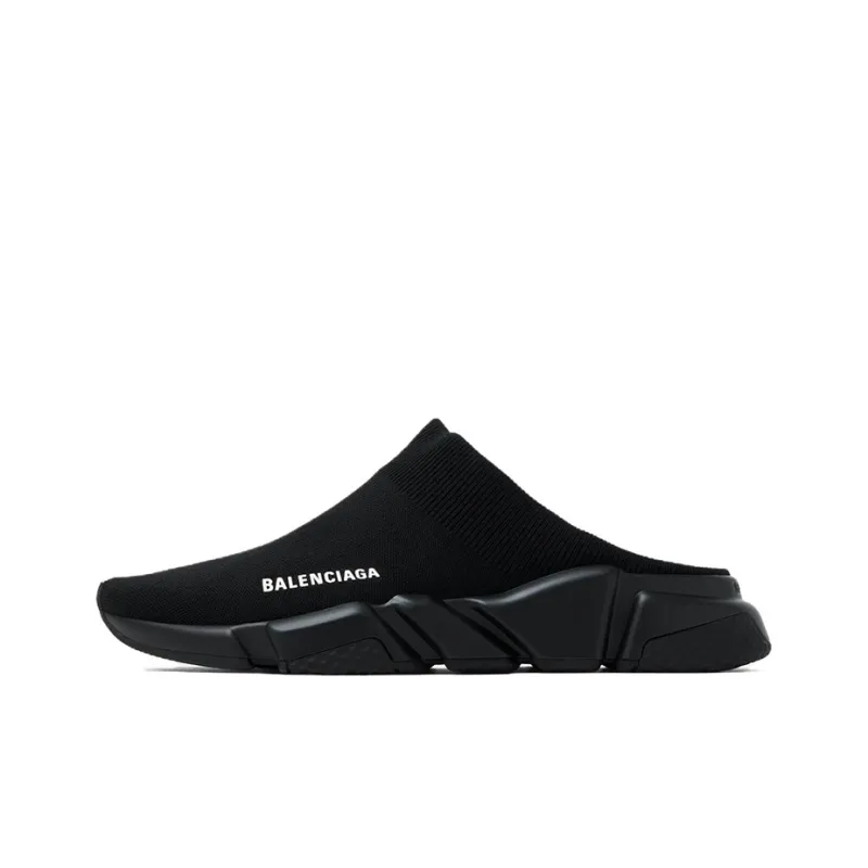 Balenciaga Speed Mules 'Black' Women's-0