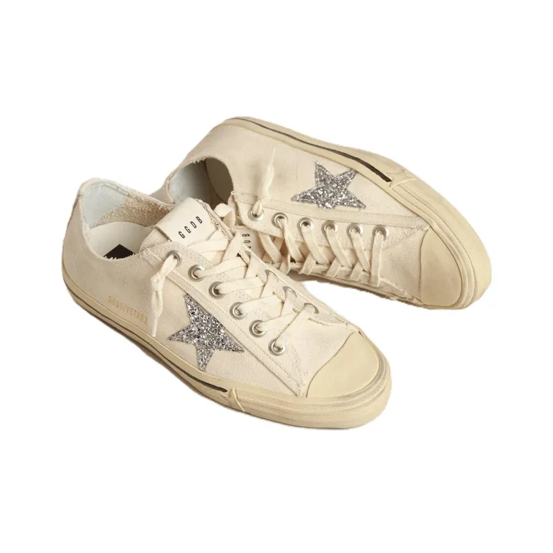 Golden Goose V-Star Canvas Sneakers-3