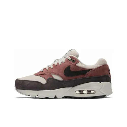 Nike Air Max 90/1 Red Sepia Oil Grey Women's