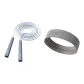 [Jump Rope Headband Sports Suit]Premium Gray+Gray
