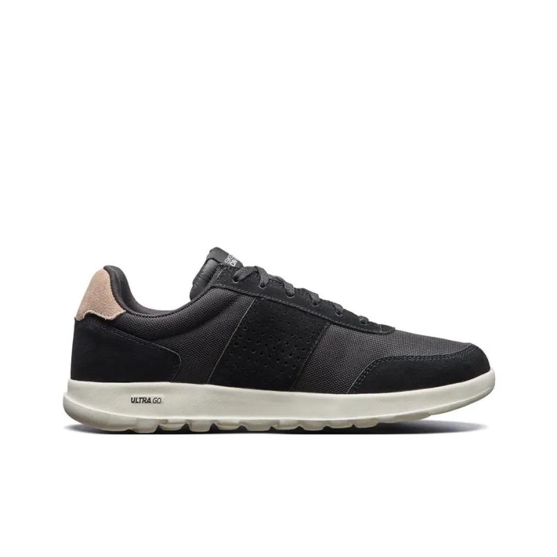 Skechers GO WALK Lite Cushioning Anti-Slip And Wear-Resistant Low-Top Sports Casual Shoes Men's Black-1