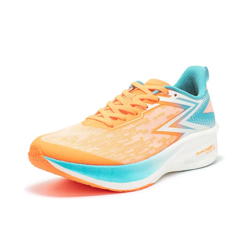 361° Flying ET Running Shoes Unisex Low Top Fluorescent Super Orange/Button Blue-1