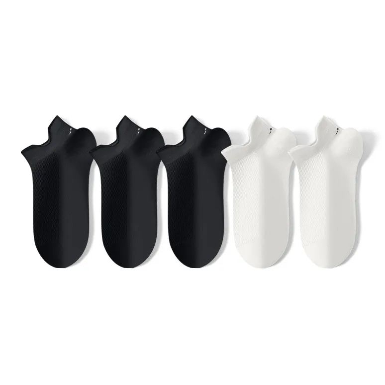 SHIWAJI No-Show Socks Women's 5 Pack-7
