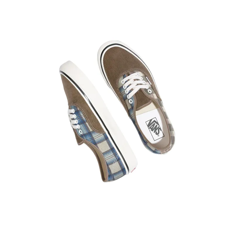 Vans Authentic 44 Dx 'Anaheim Factory Cord Plaid Walnut'-3