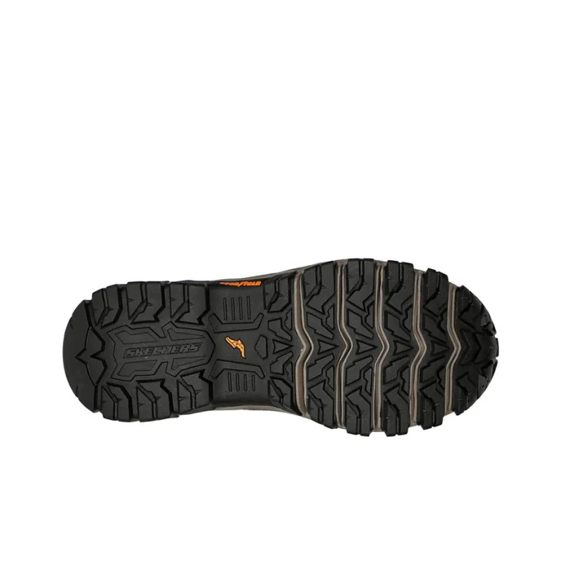 Skechers Relaxed Fit Running Shoes Men Low Top Brown/Black-4