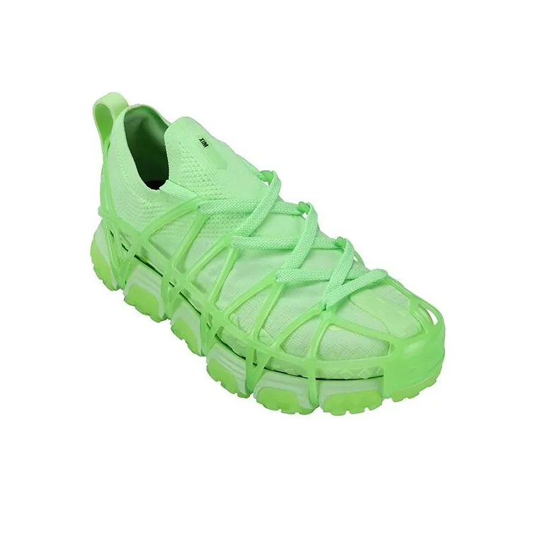 LiNing Mix ACE Anti Slip Wear Resistant Low Top Casual Shoes Women's Fluorescent Ice Green-3