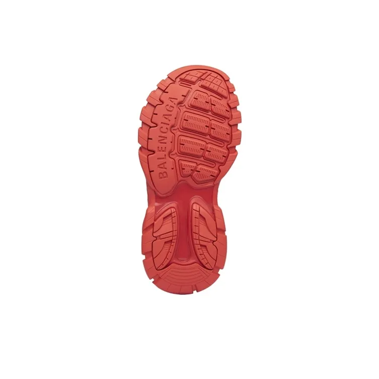 Balenciaga Abrasion Resistant Slide Slippers Men's Red-6