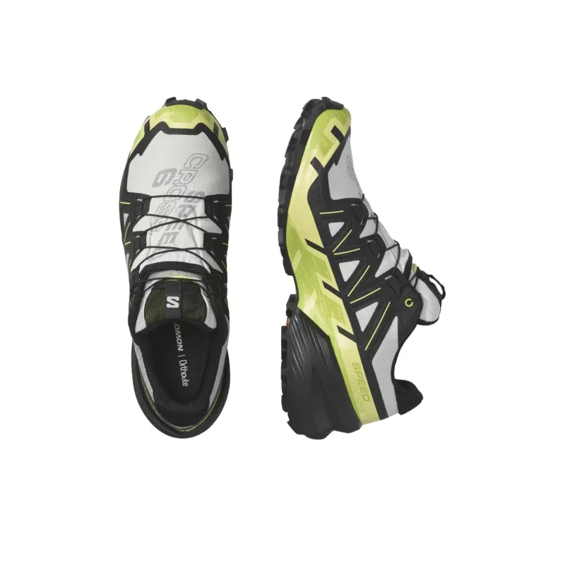 SALOMON Speedcross 6 Gore Tex 'Gray Green Black'-2