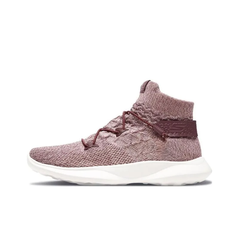 Skechers Serene Slip-Resistant Breathable Rebound Mid-Top Sports Casual Shoes Women's Cherry Blossom Pink-0