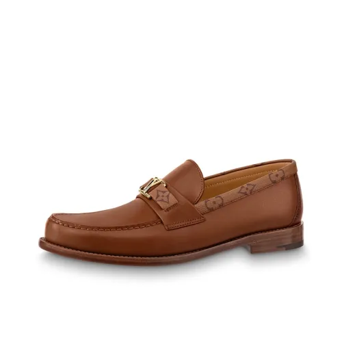 LOUIS VUITTON MAJOR Men's Casual Shoes Men Low-Top Brown