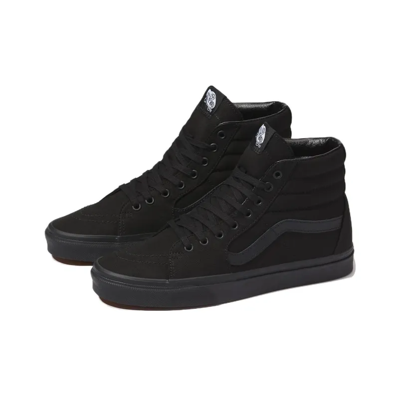 Sk8 Vans Hi Wide 'Canvas Triple Black'-2