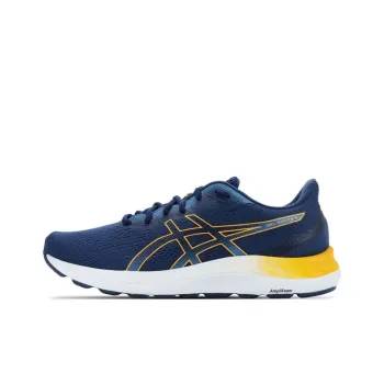 Asics Gel Excite 8 Cushioning Anti Slip And Wear Resistant Low Top Athletic Shoes Men's Blue Yellow