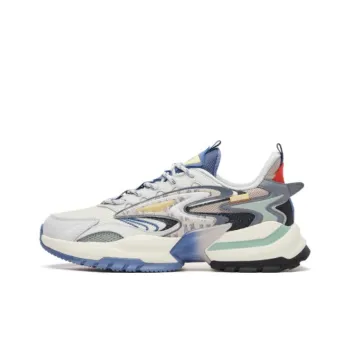 Erke Xun From The Battlefield Low-Top Sports Casual Shoes Men's White Blue