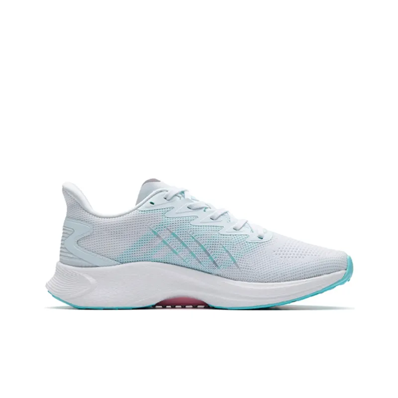 Anta MACH 2.0 Cushioning Anti-Slip And Wear-Resistant Low-Top Running Shoes White Blue-1