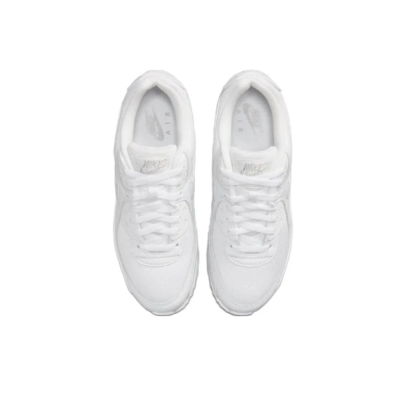 Nike Air Max 90 Premium White Metallic Silver 2023-3
