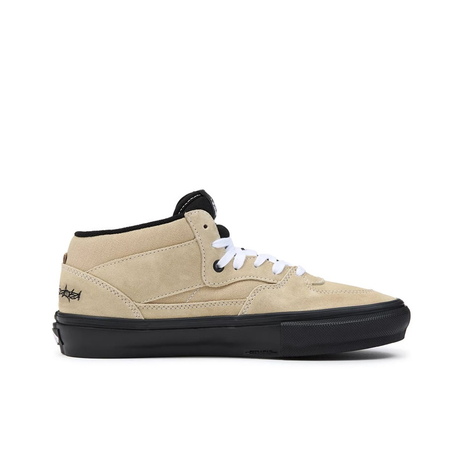 Half Cab Elihah Berle X Skate Vans Light Khaki Black US M 8.5 POIZON