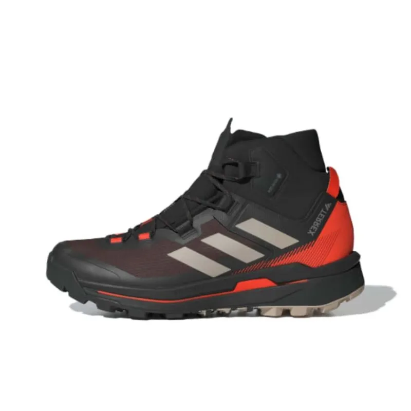 Adidas Terrex Skychaser Tech Gore Tex Core Black Wonder Beige Semi Impact Orange-0