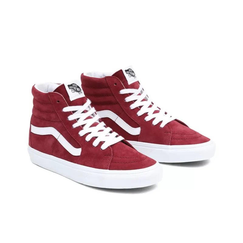 Vans SK8 HI 'Red White'-2