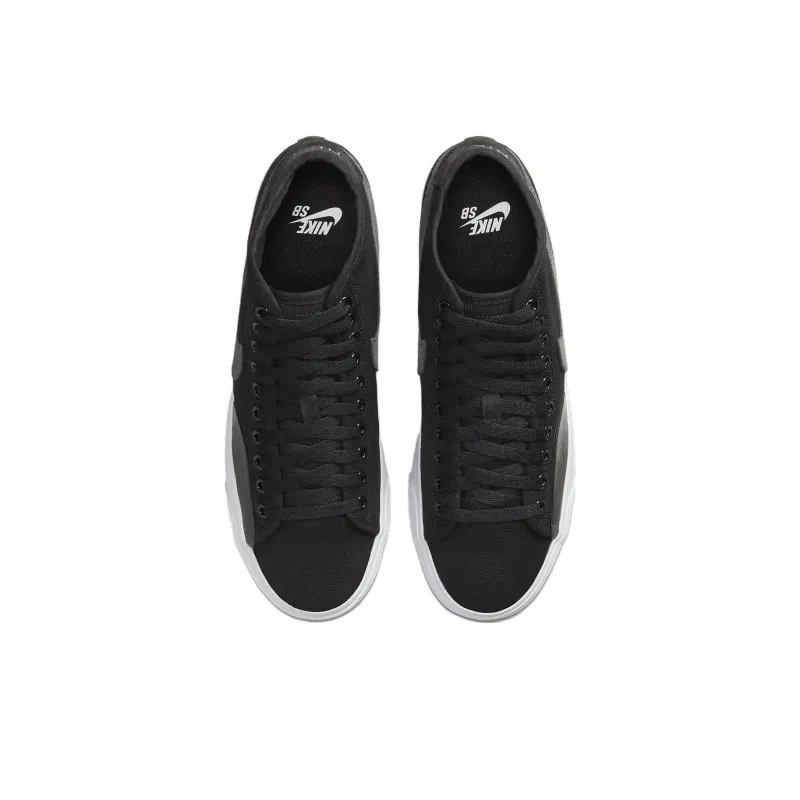 Nike Sb Blazer Court Mid Premium Black Anthracite-3