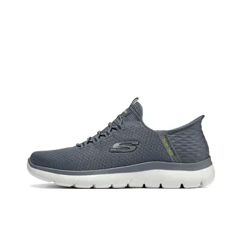 Skechers Slip Ins Slip Ins Technology Lightweight Low Top Casual Shoes Men's Gray