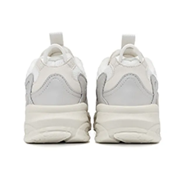 XTEP Lightning Abrasion Resistant Thermal Low Top Sports Casual Shoes Women's White Gray-4
