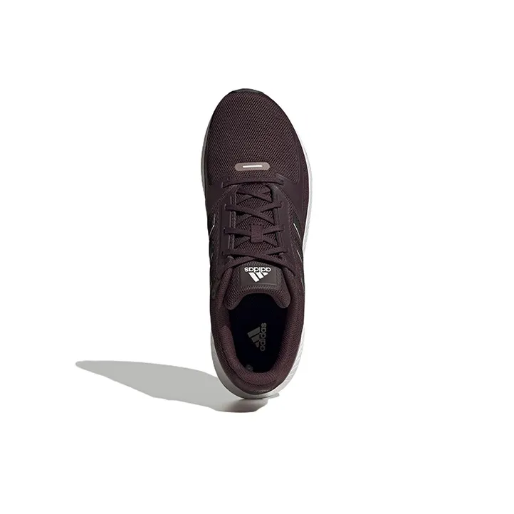 Adidas Runfalcon 2.0 Cushioned Anti-Slip And Wear-Resistant Lightweight Low-Top Running Shoes Men's Shadow Purple-4