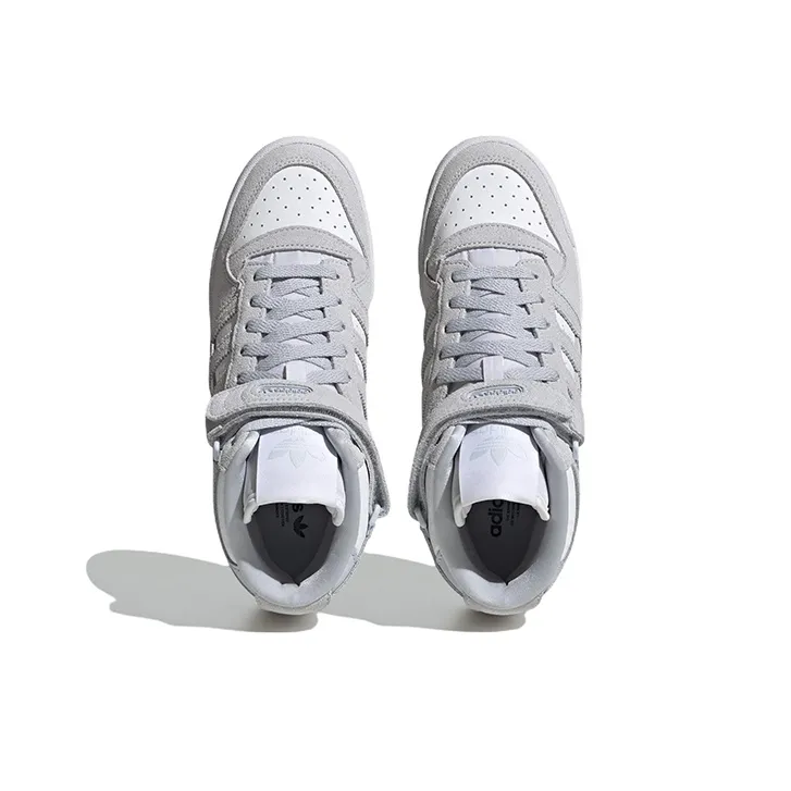 Adidas Forum Mid Halo Blue Grey Women's-4